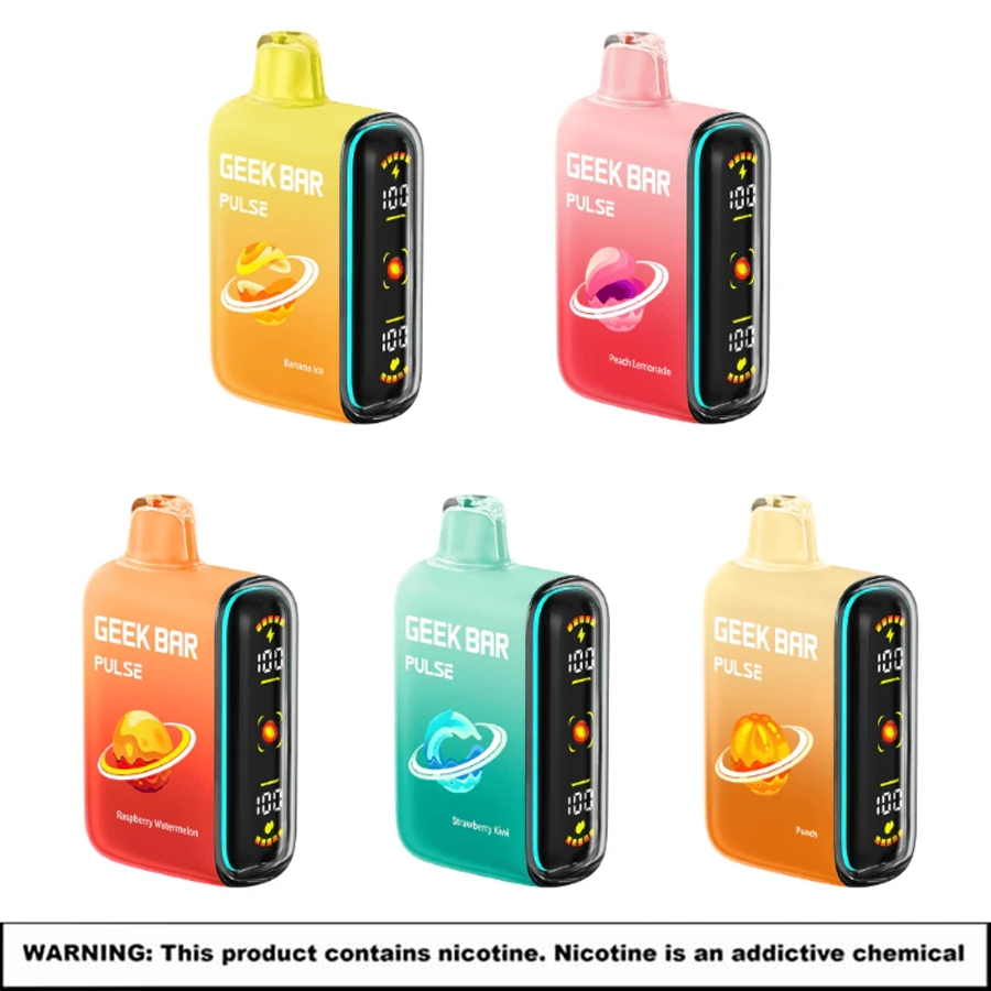 Geekbar Pulse Disposables (Thermal Edition) | 5% Nicotine | 15000 Puffs | 5 Count Display product image